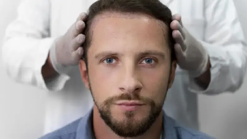 hair transplantation for a man