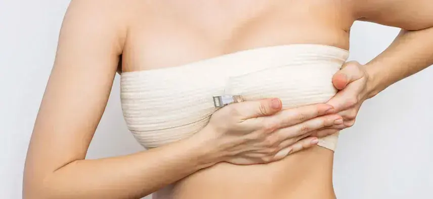 Breast augmentation with fat grafting